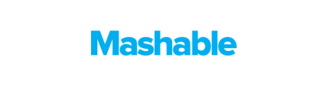 Mashable logo, link to their article about Rumie